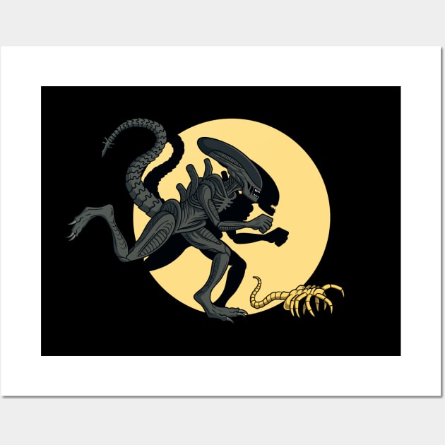 Xenomorph adventures Wall Art by jasesa